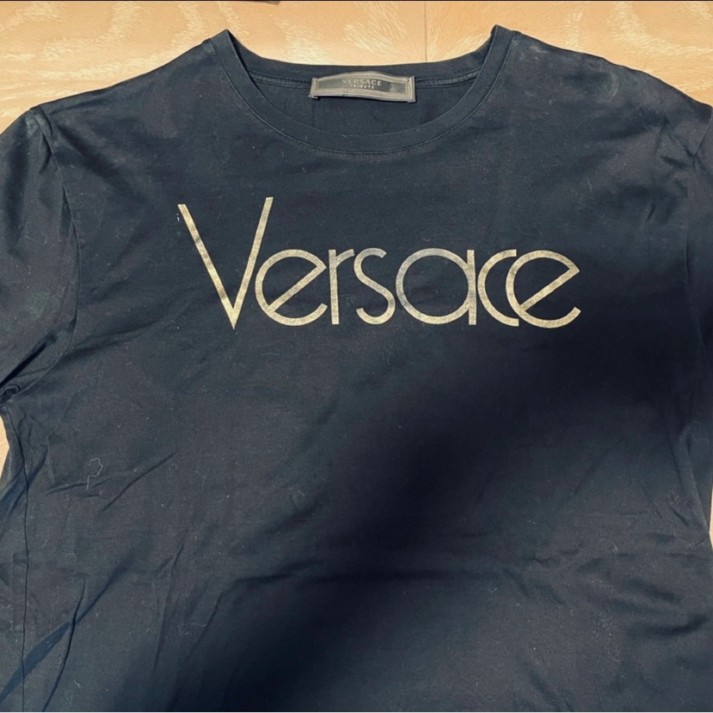 Authentic Versace Black T-Shirt